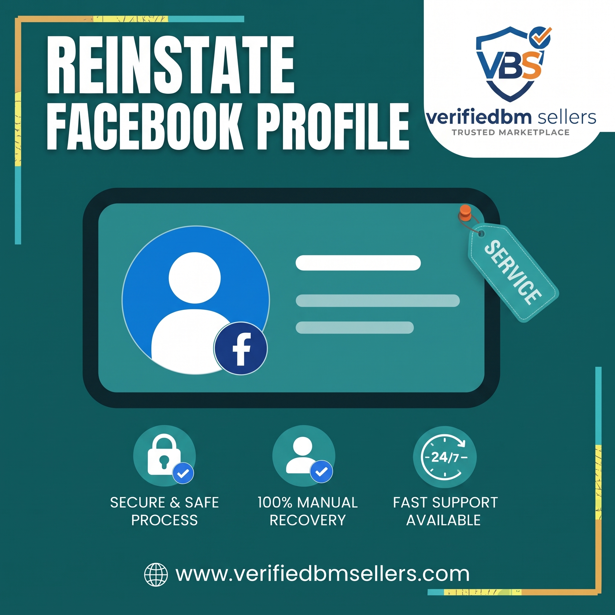 Buy Reinstate Facebook Profile